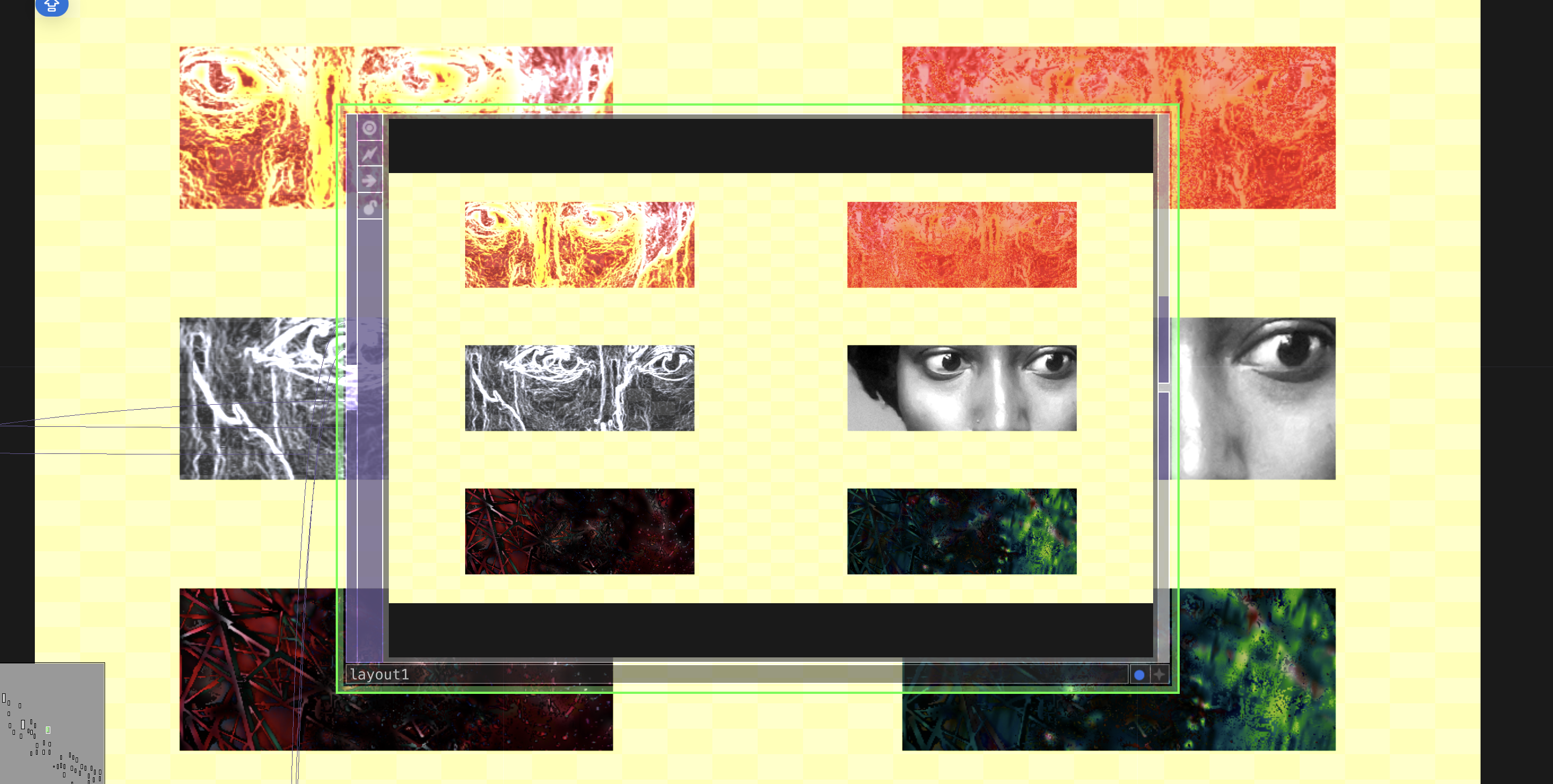 TouchDesigner network layout study