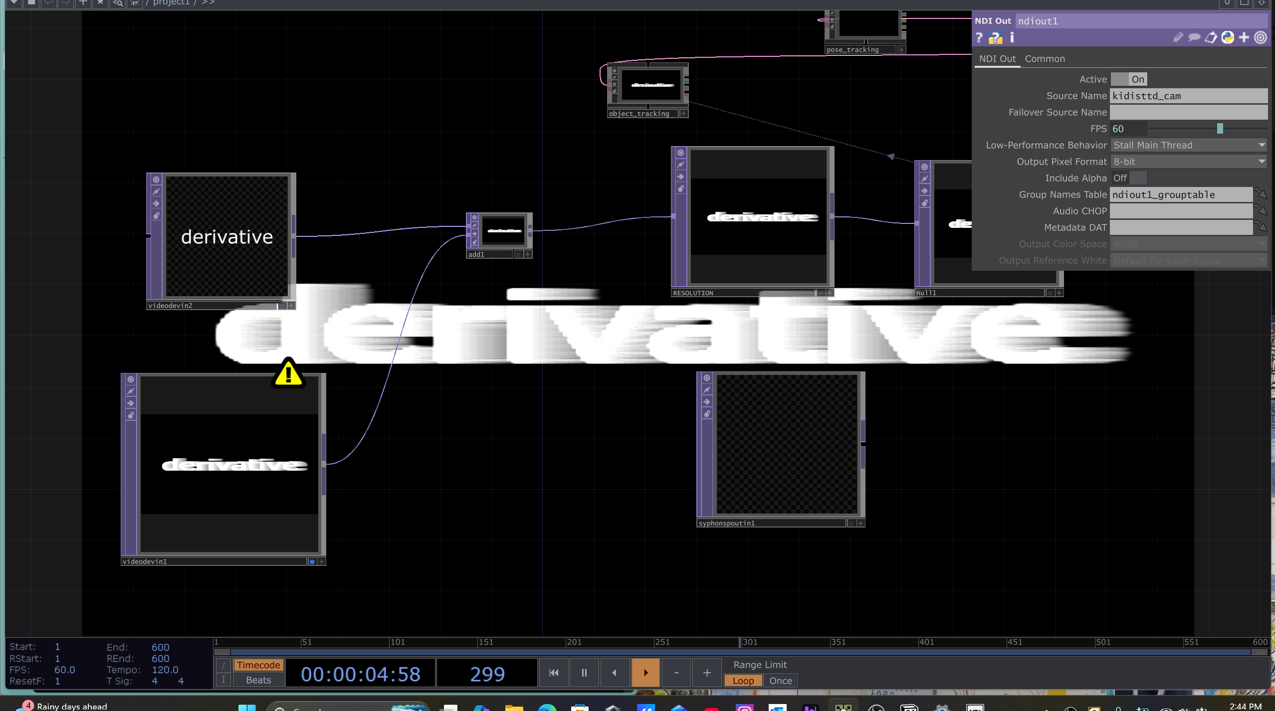 MediaPipe based visual tracking interface